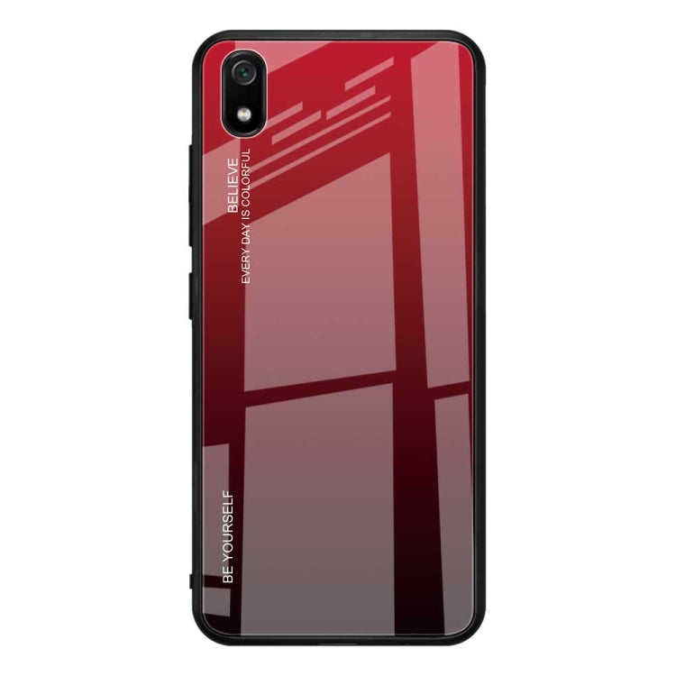 For Xiaomi Redmi 7A Gradient Color Glass Case