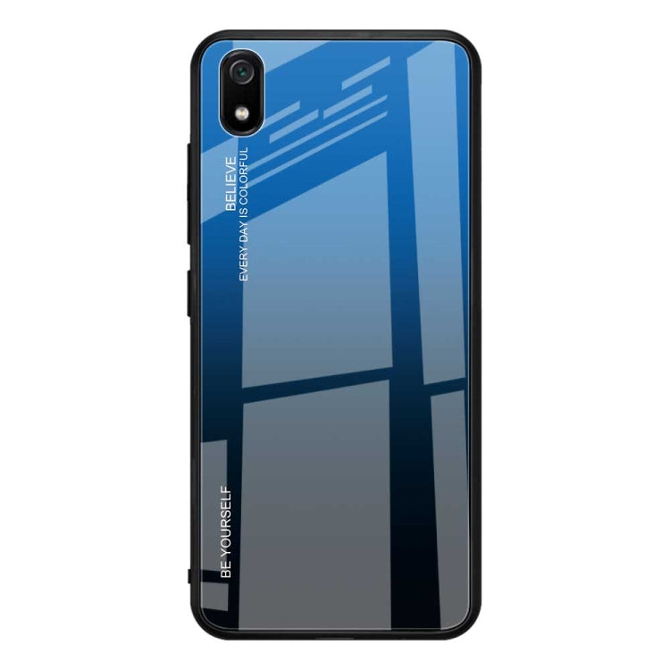 For Xiaomi Redmi 7A Gradient Color Glass Case