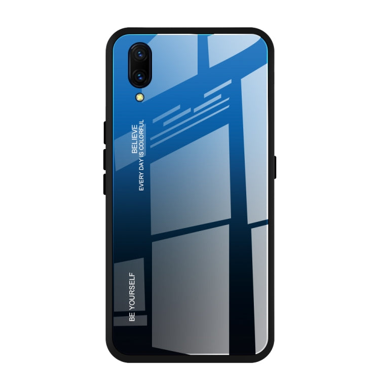 For Vivo X23 Gradient Color Glass Case