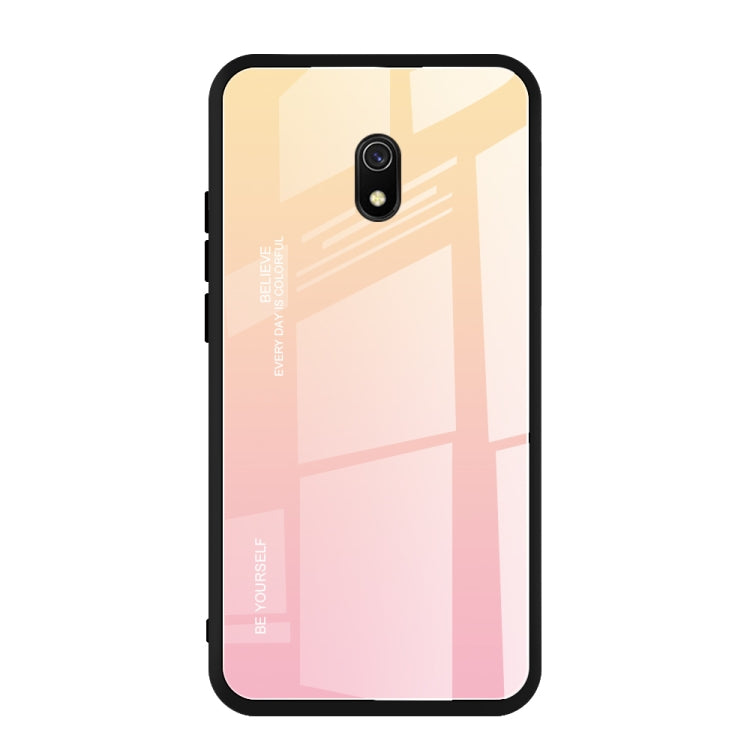 For Xiaomi Redmi 8A Gradient Color Glass Case