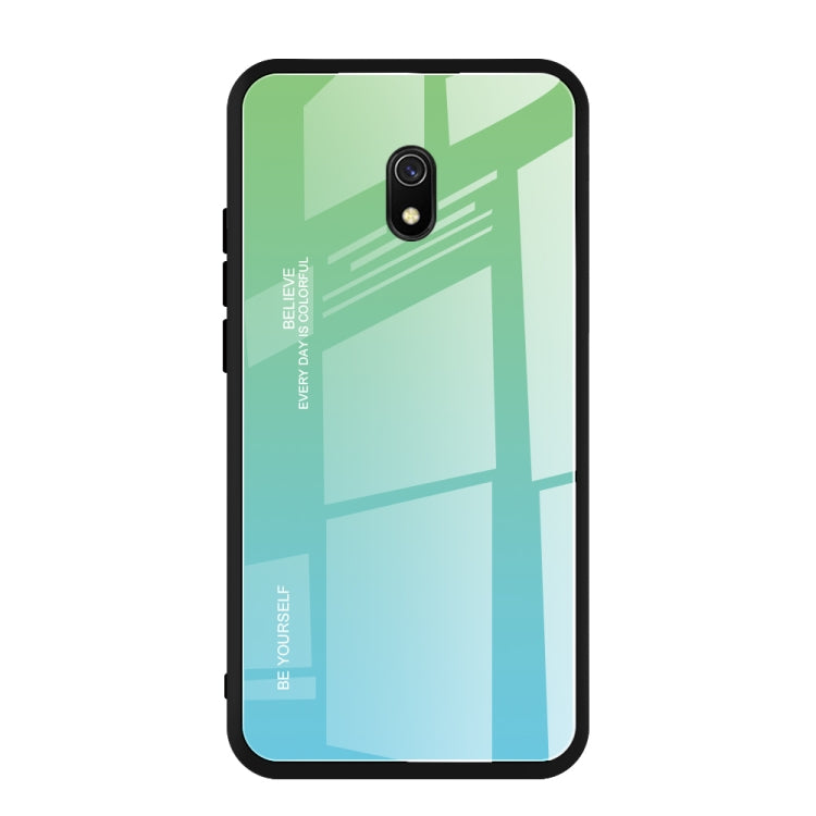 For Xiaomi Redmi 8A Gradient Color Glass Case