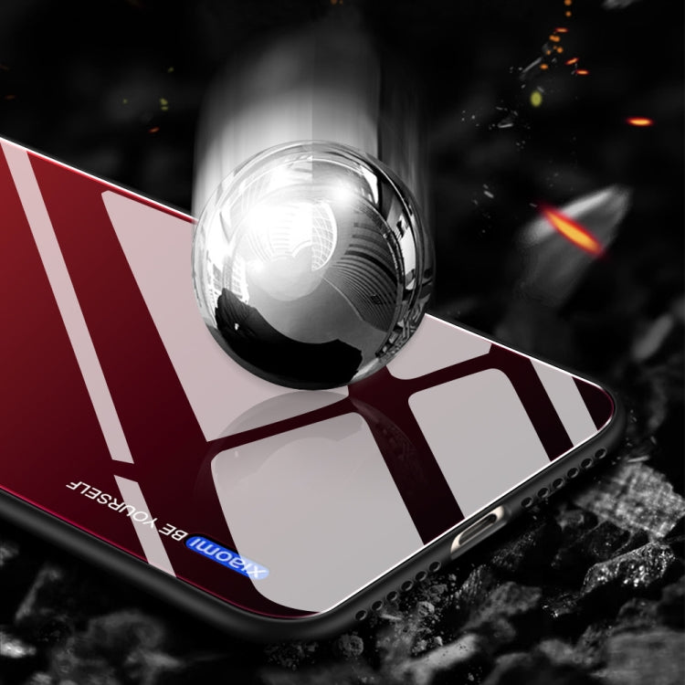 For Xiaomi Mi CC9e Gradient Color Glass Case
