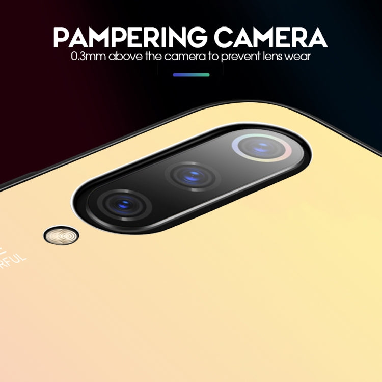 For Xiaomi Mi 9 Gradient Color Glass Case