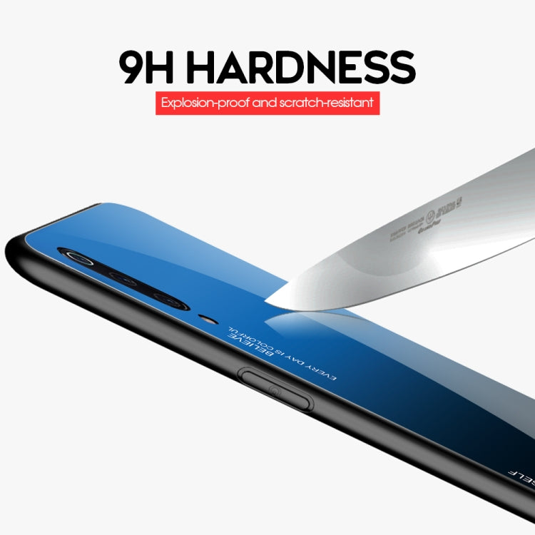 For Xiaomi Mi 9 Gradient Color Glass Case