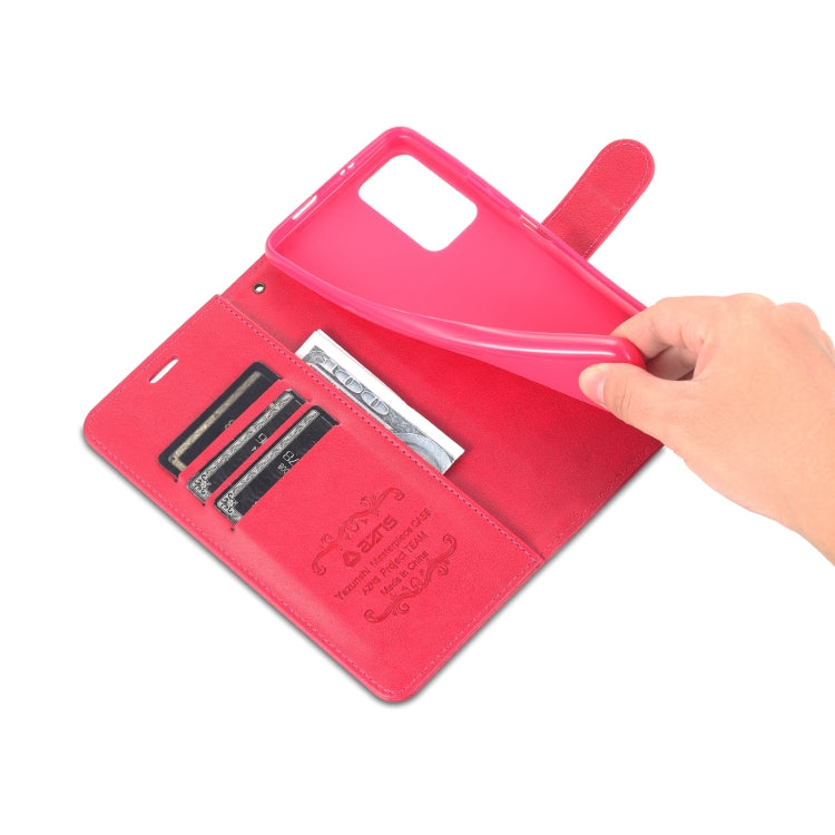 For Xiaomi Redmi Note 11 / Poco M4 Pro 5G AZNS Sheepskin Texture Horizontal Flip Leather Phone Case with Holder & Card Slots & Wallet