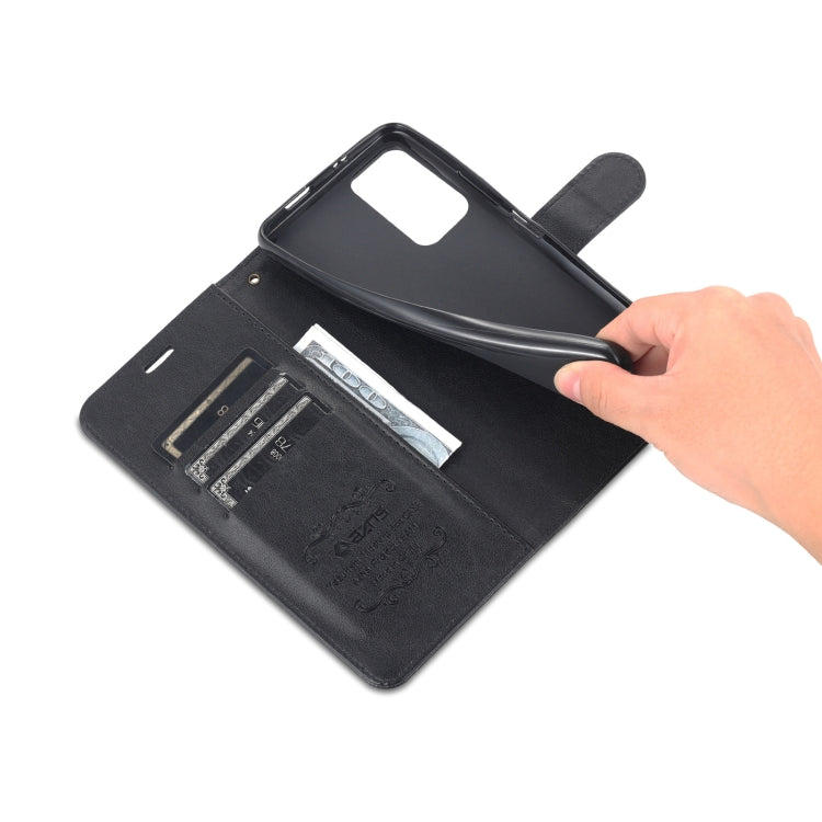 For Xiaomi Redmi Note 11 / Poco M4 Pro 5G AZNS Sheepskin Texture Horizontal Flip Leather Phone Case with Holder & Card Slots & Wallet