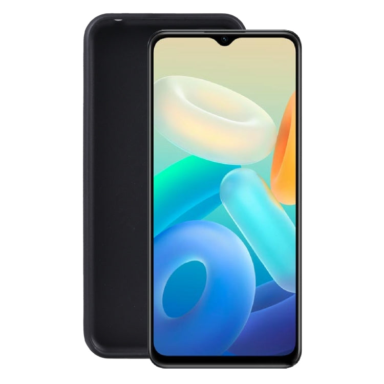 TPU Phone Case For vivo Y76s(Black)