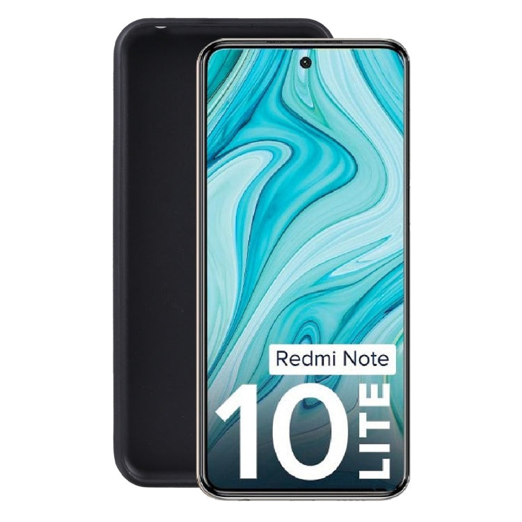 TPU Phone Case For Xiaomi Redmi Note 10 Lite(Black)