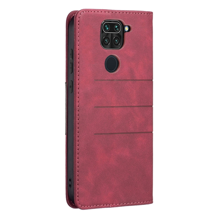 For Xiaomi Redmi Note 9 / 10X 4G Magnetic Splicing Leather Phone Case