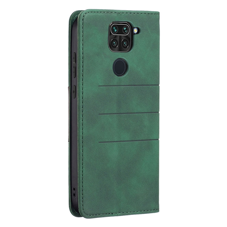 For Xiaomi Redmi Note 9 / 10X 4G Magnetic Splicing Leather Phone Case