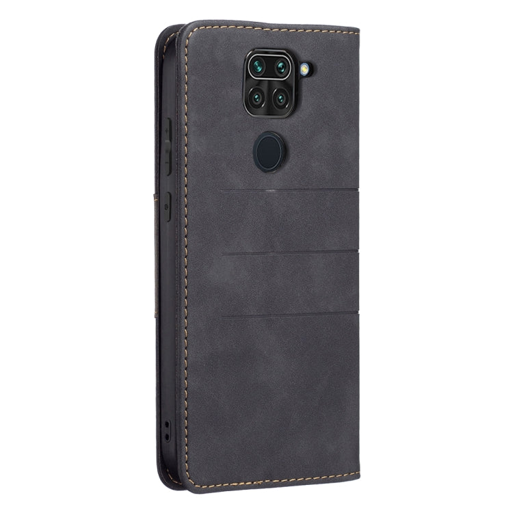 For Xiaomi Redmi Note 9 / 10X 4G Magnetic Splicing Leather Phone Case