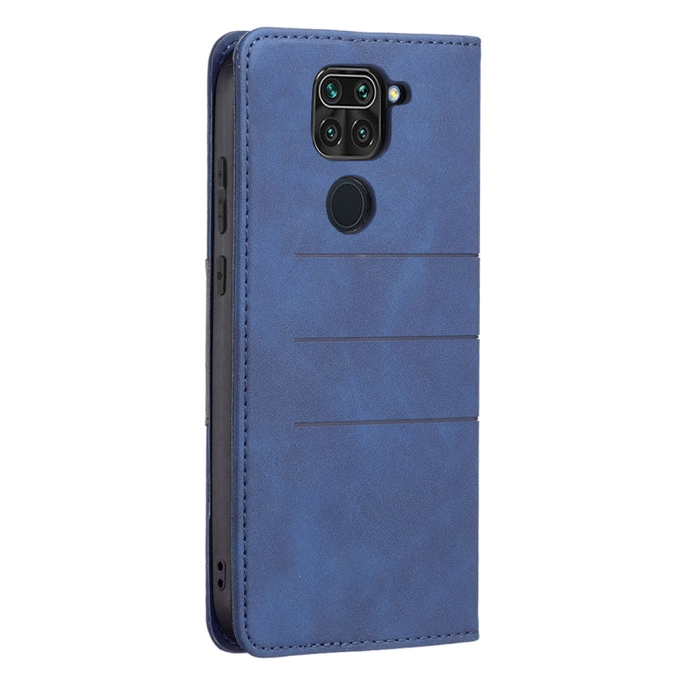 For Xiaomi Redmi Note 9 / 10X 4G Magnetic Splicing Leather Phone Case