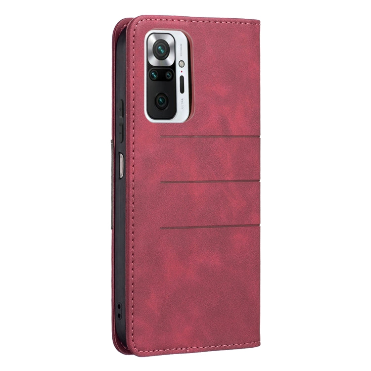 For Xiaomi Redmi Note 10 Pro / 10 Pro Max Magnetic Splicing Leather Phone Case