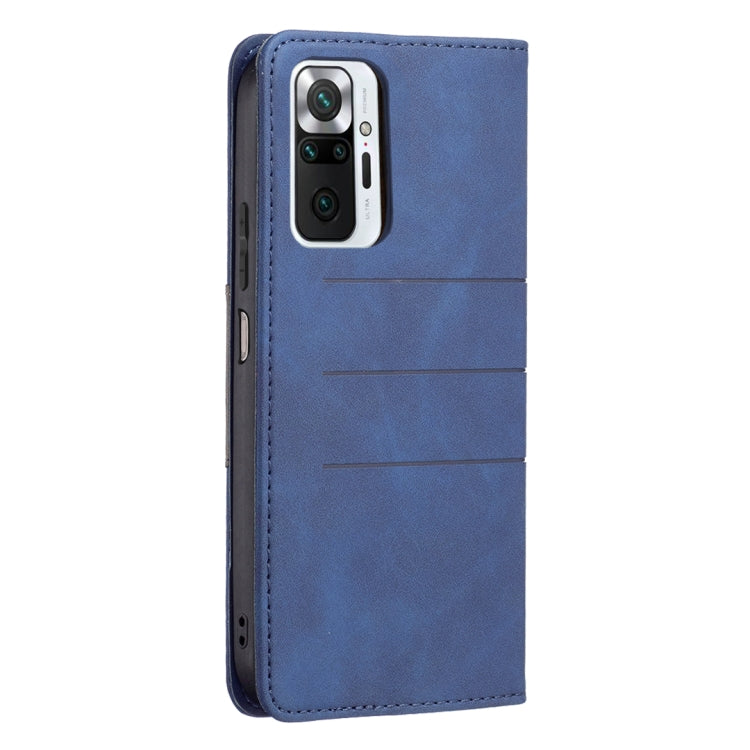 For Xiaomi Redmi Note 10 Pro / 10 Pro Max Magnetic Splicing Leather Phone Case