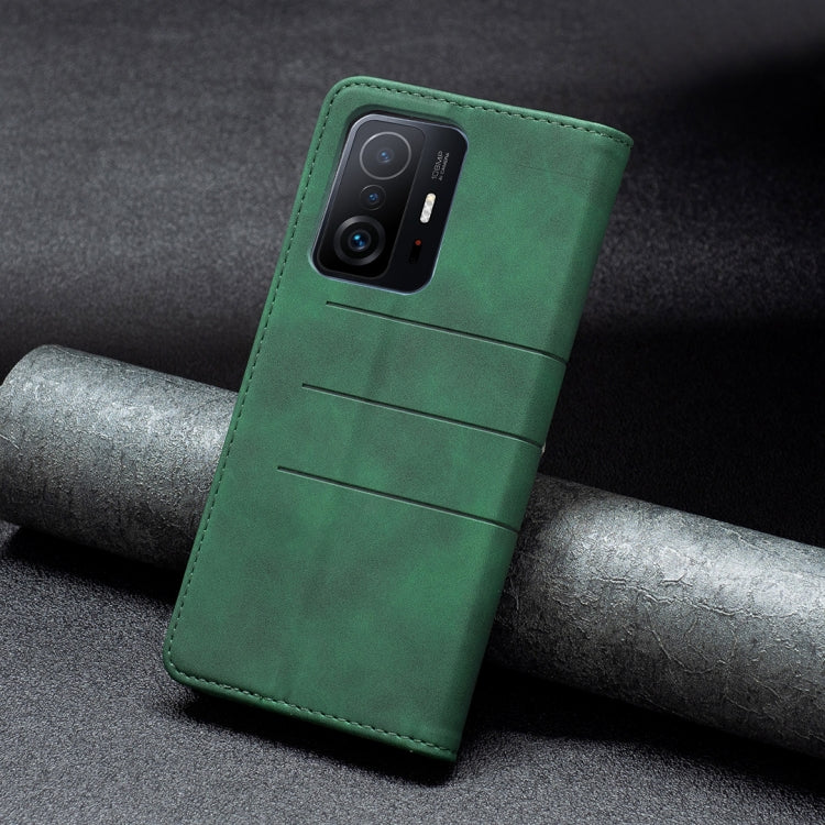 For Xiaomi Mi 11T / 11T Pro Magnetic Splicing Leather Phone Case