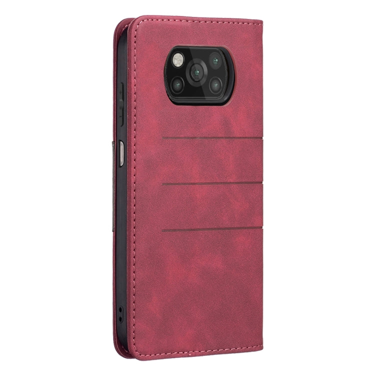 For Xiaomi Poco X3 NFC / X3 Magnetic Splicing Leather Phone Case