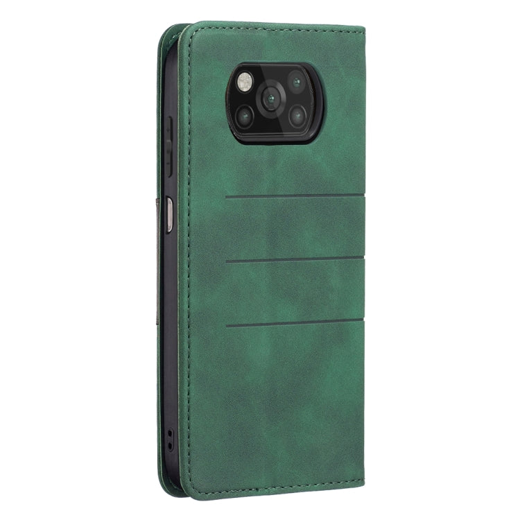 For Xiaomi Poco X3 NFC / X3 Magnetic Splicing Leather Phone Case