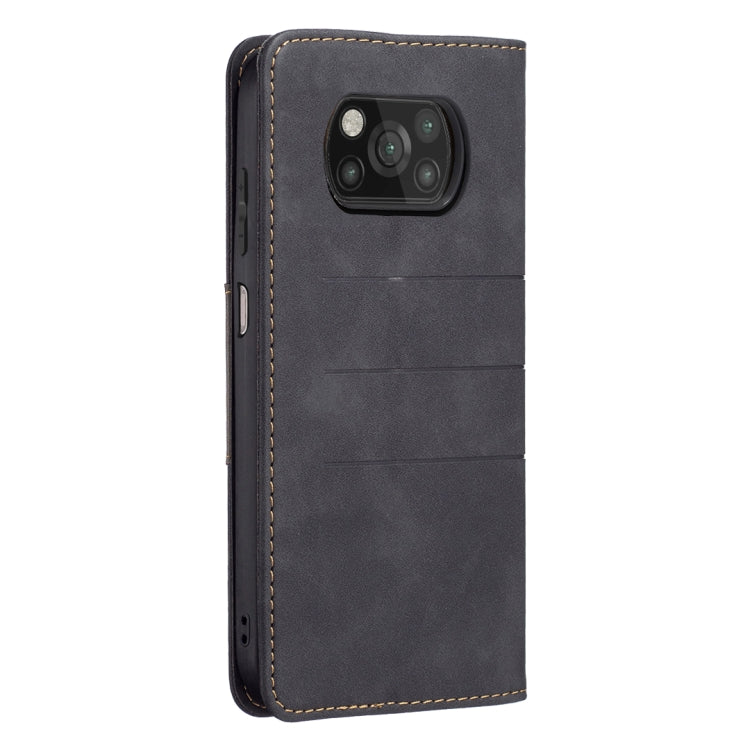 For Xiaomi Poco X3 NFC / X3 Magnetic Splicing Leather Phone Case