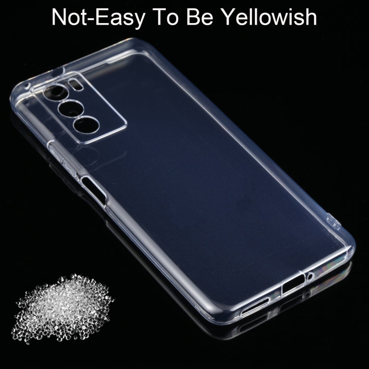 For vivo T1 0.75mm Ultra-thin Transparent TPU Soft Phone Case