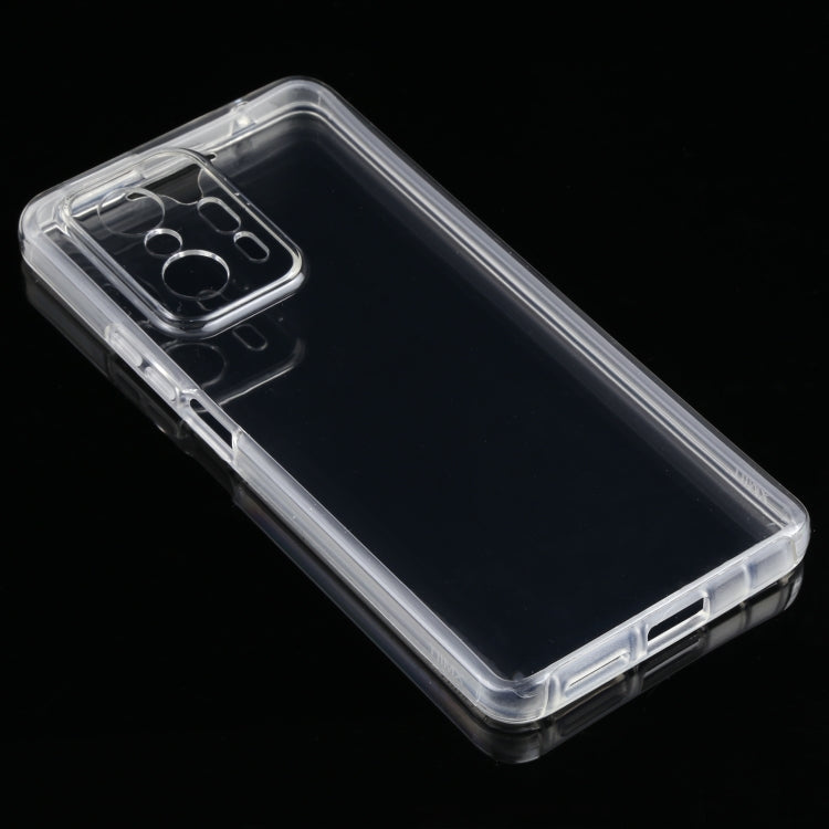 For Xiaomi 11T PC+TPU Ultra-Thin Double-Sided All-Inclusive Transparent Phone Case