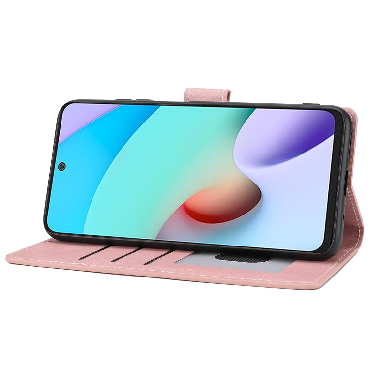 For Xiaomi Redmi Note 11 Pro / 11 Pro+ Fantasy Classic Skin-feel Calfskin Texture Magnetic Buckle Horizontal Flip PU Phone Leather Case with Holder & Card Slot & Wallet