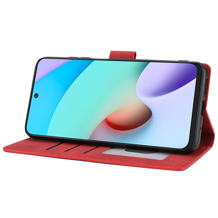 For Xiaomi Redmi Note 11 Pro / 11 Pro+ Fantasy Classic Skin-feel Calfskin Texture Magnetic Buckle Horizontal Flip PU Phone Leather Case with Holder & Card Slot & Wallet