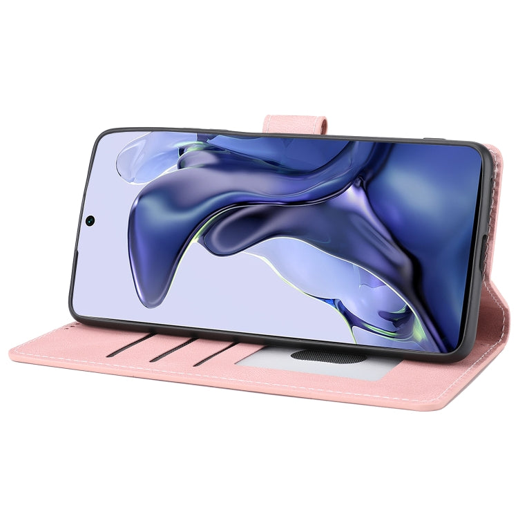 For Xiaomi Mi 11T / 11T Pro Fantasy Classic Skin-feel Calfskin Texture Magnetic Buckle Horizontal Flip PU Phone Leather Case with Holder & Card Slot & Wallet