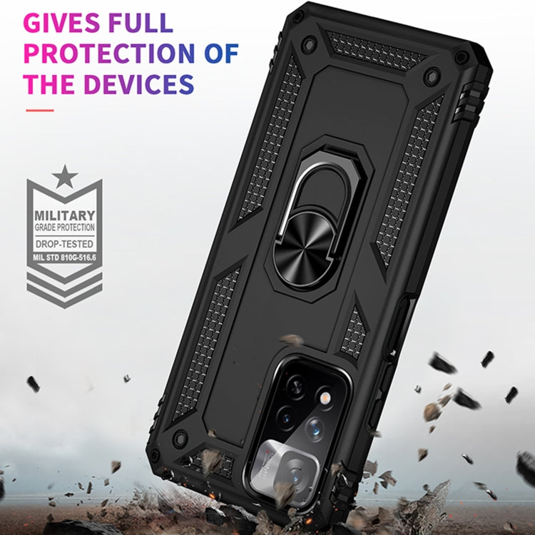 For Xiaomi Redmi Note 11 Pro 5G Shockproof TPU + PC Phone Case with 360 Degree Rotating Holder