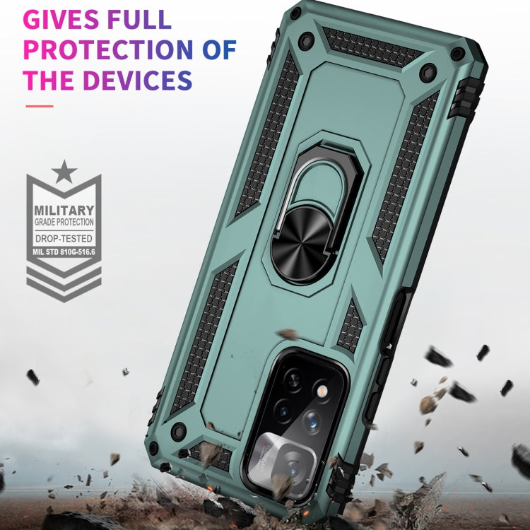 For Xiaomi Redmi Note 11 Pro 5G Shockproof TPU + PC Phone Case with 360 Degree Rotating Holder