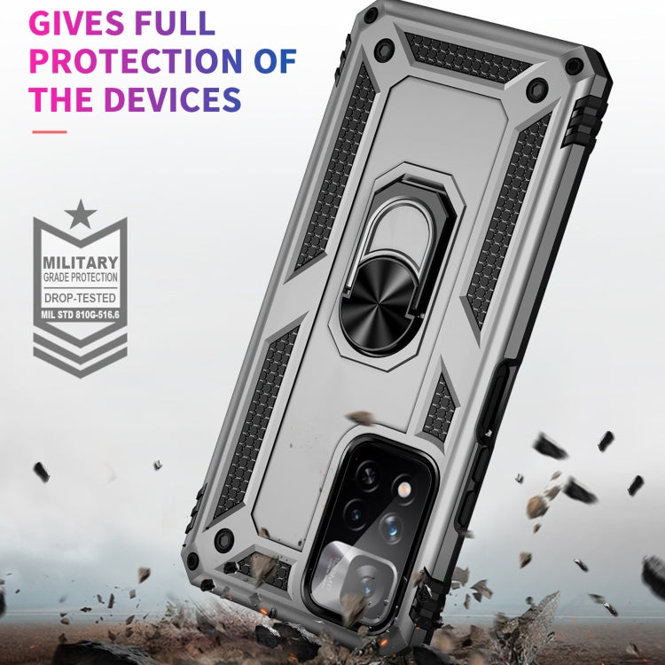 For Xiaomi Redmi Note 11 Pro 5G Shockproof TPU + PC Phone Case with 360 Degree Rotating Holder