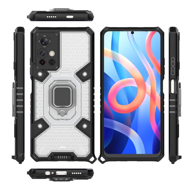 For Xiaomi Redmi Note 11 5G Space PC + TPU Phone Case with Ring Holder