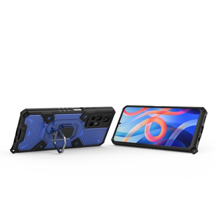 For Xiaomi Redmi Note 11 5G Space PC + TPU Phone Case with Ring Holder