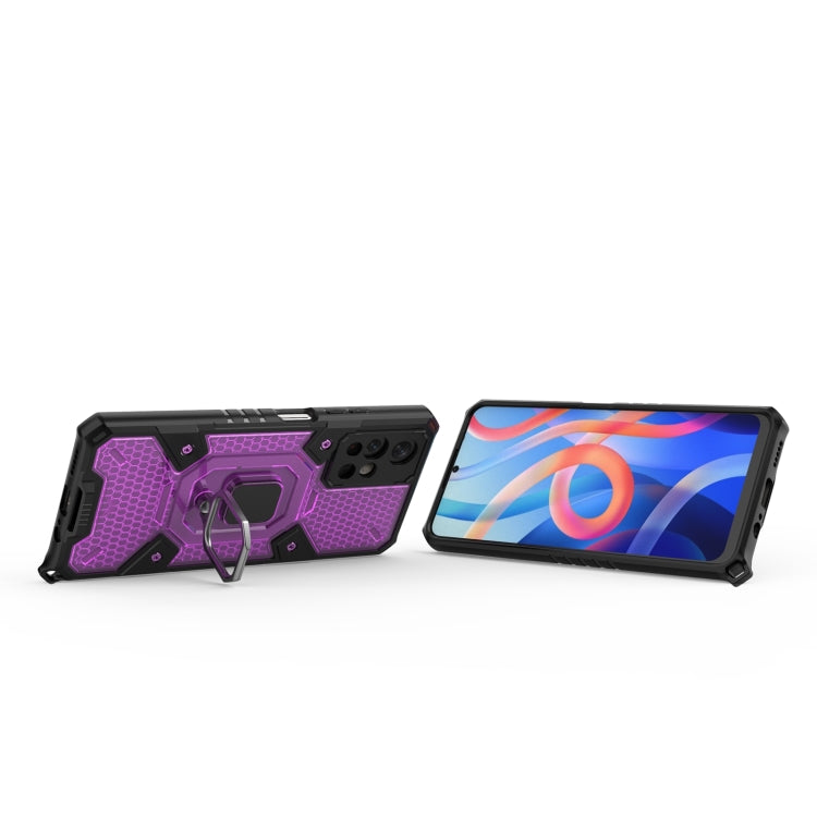 For Xiaomi Redmi Note 11 5G Space PC + TPU Phone Case with Ring Holder