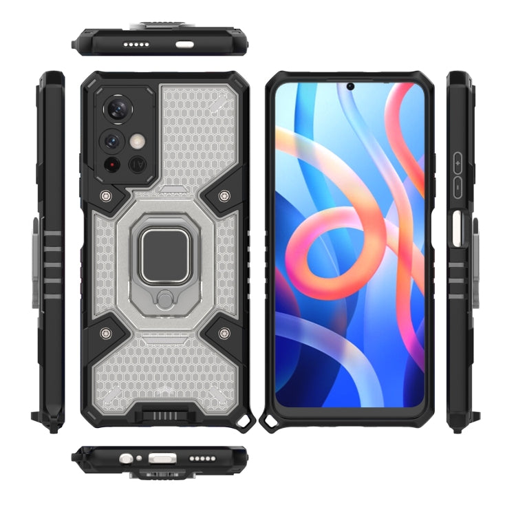 For Xiaomi Redmi Note 11 5G Space PC + TPU Phone Case with Ring Holder