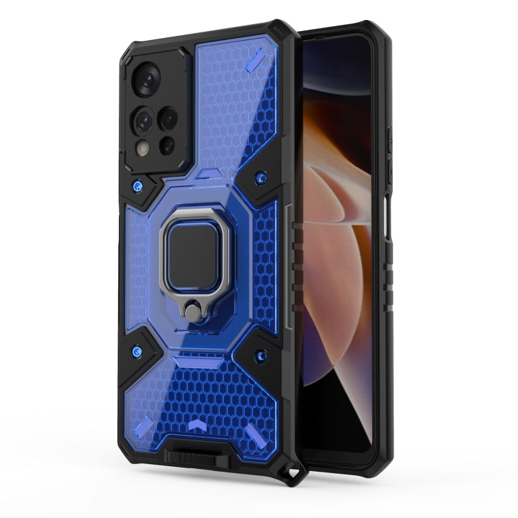 For Xiaomi Redmi Note 11 Pro 5G Space PC + TPU Phone Case with Ring Holder