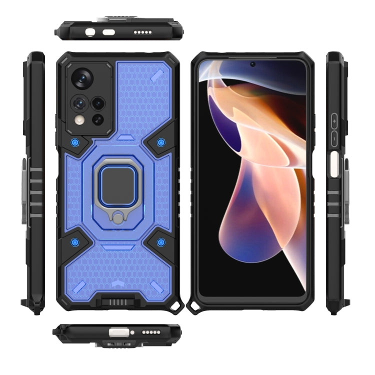 For Xiaomi Redmi Note 11 Pro 5G Space PC + TPU Phone Case with Ring Holder