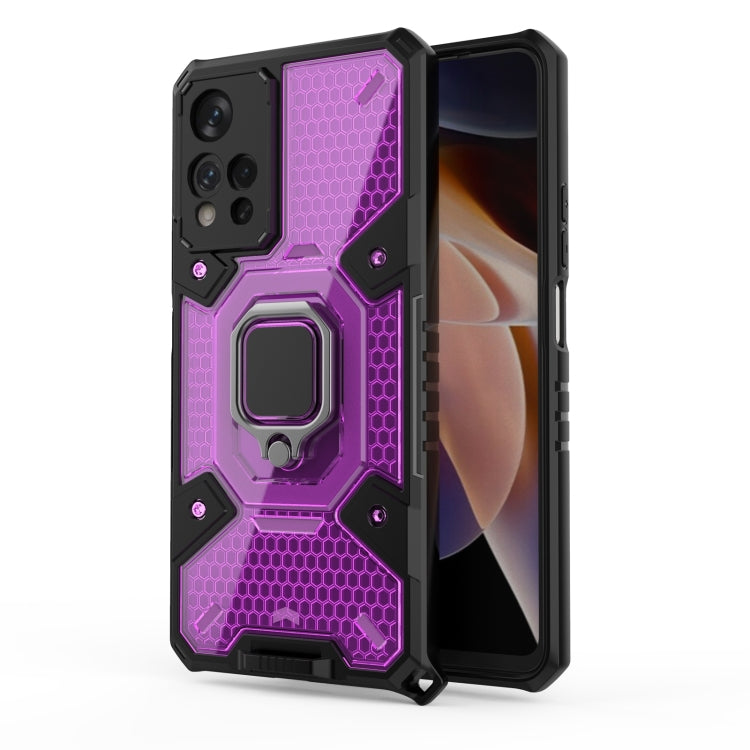 For Xiaomi Redmi Note 11 Pro 5G Space PC + TPU Phone Case with Ring Holder