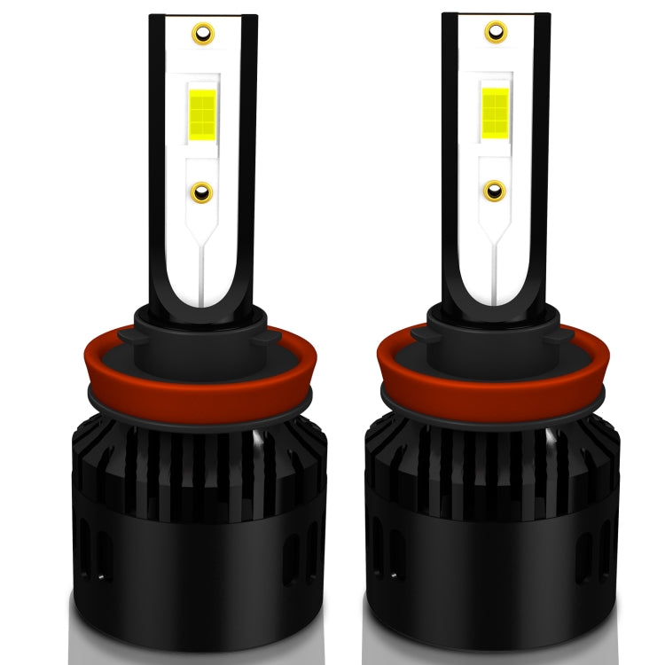 1 Pair P2 H11 DC9-12V / 24W / 2200LM IP68 Car Waterproof Headlight 6LEDs SMD-3570 Lamp Beads