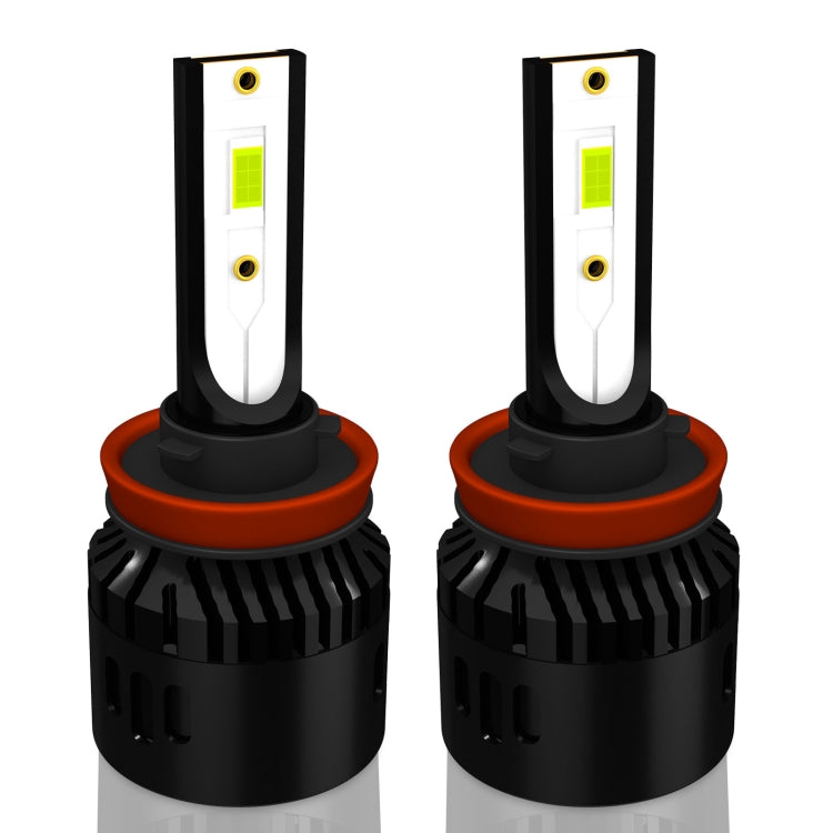 1 Pair P2 H11 DC9-12V / 24W / 2200LM IP68 Car Waterproof Headlight 6LEDs SMD-3570 Lamp Beads