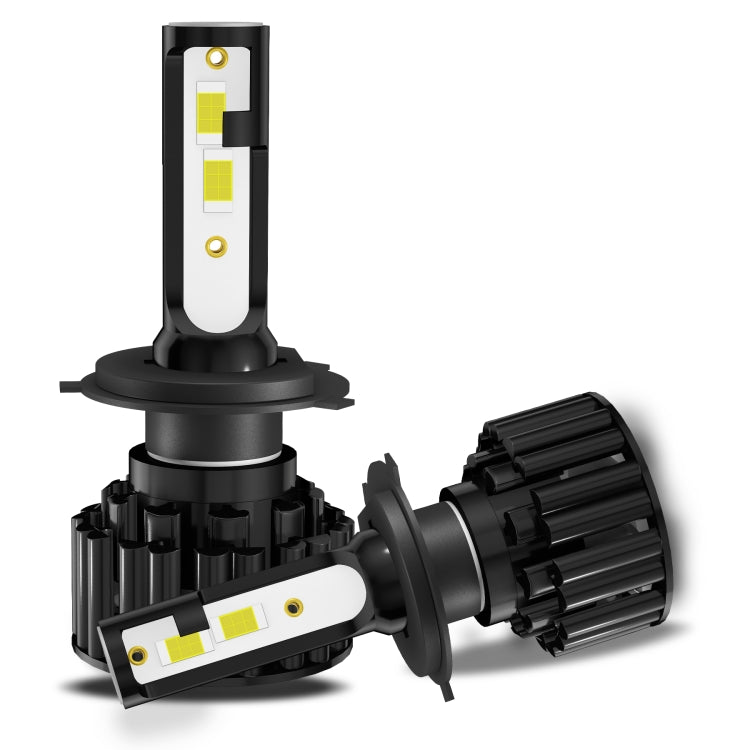 1 Pair Z3 H4 DC9-12V / 24W / 2200LM IP68 Car Waterproof Headlight 6LEDs SMD-3570 Lamp Beads