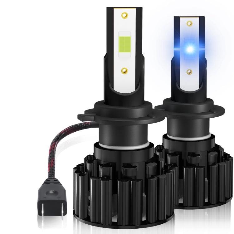 1 Pair Z3 H7 DC9-12V / 24W / 2200LM IP68 Car Waterproof Headlight 6LEDs SMD-3570 Lamp Beads