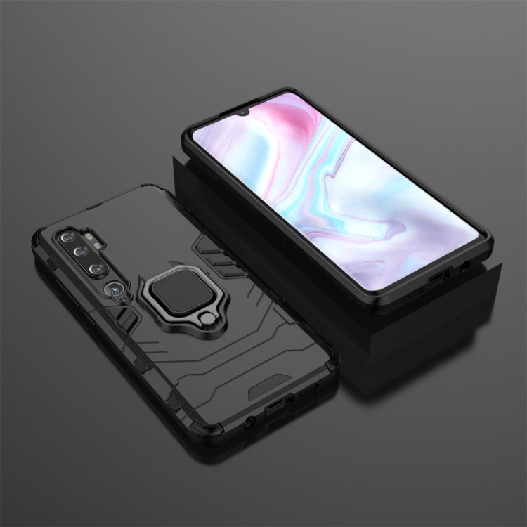 For Xiaomi Mi CC9 Pro & Note 10 Shockproof PC + TPU Protective Case with Magnetic Ring Holder