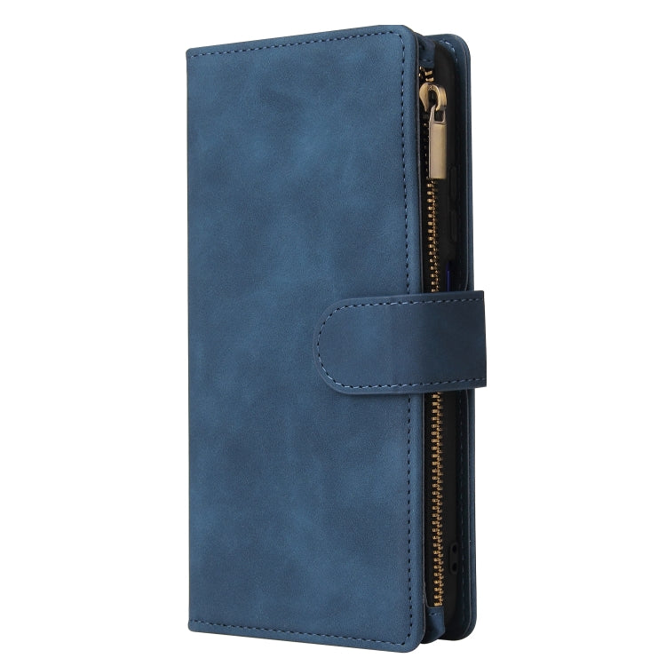 For Xiaomi Redmi Note 9 4G Multifunctional Phone Leather Case with Card Slot & Holder & Zipper Wallet & Photo Frame