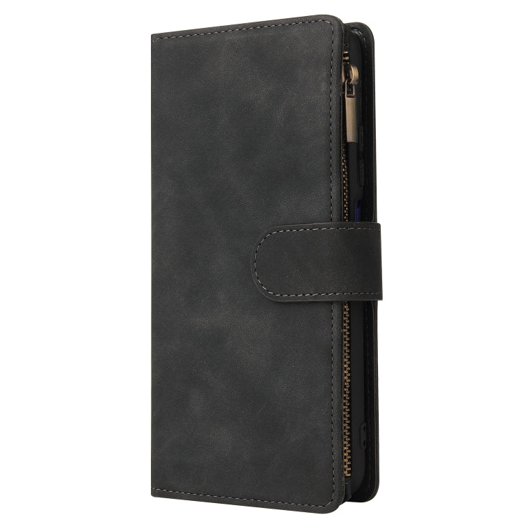 For Xiaomi Redmi Note 9 4G Multifunctional Phone Leather Case with Card Slot & Holder & Zipper Wallet & Photo Frame