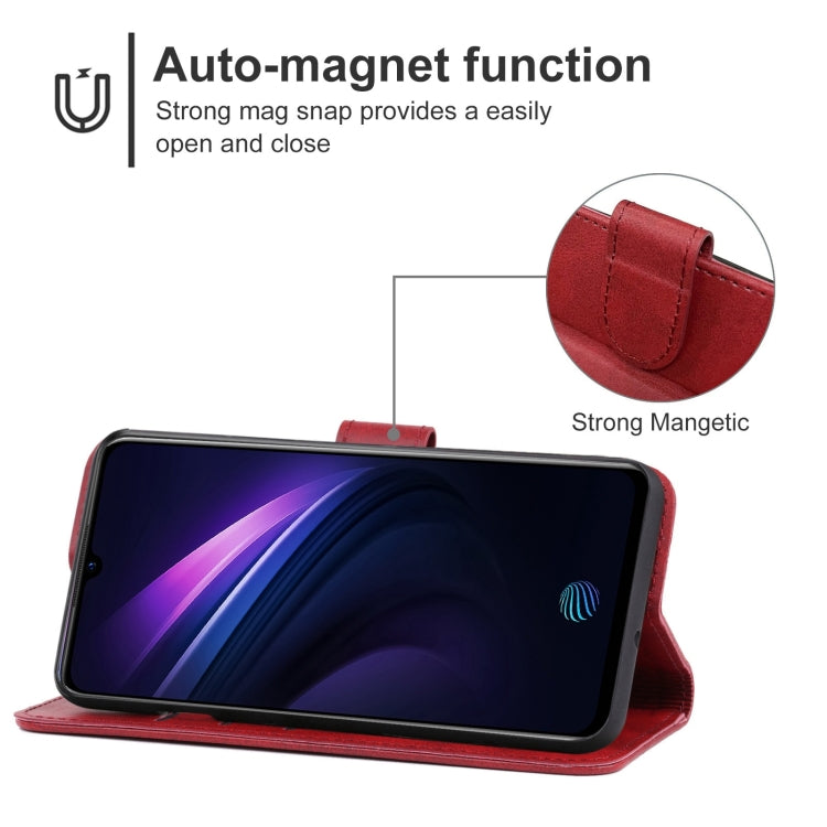 Leather Phone Case For vivo iQOO Neo 855/Z5/Y7s/S1 Foreign Version/V17 Neo EU Version/Z1X India Version