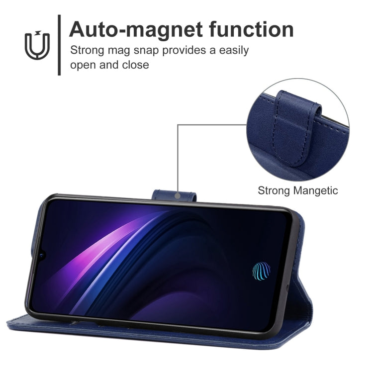 Leather Phone Case For vivo iQOO Neo 855/Z5/Y7s/S1 Foreign Version/V17 Neo EU Version/Z1X India Version