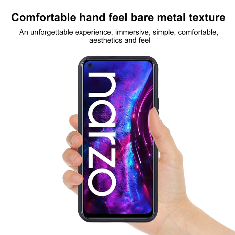 TPU Phone Case For OPPO Realme Narzo 30 Pro(Matte Black)