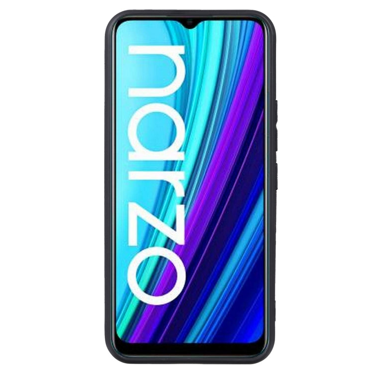 TPU Phone Case For OPPO Realme Narzo 30A(Matte Black)