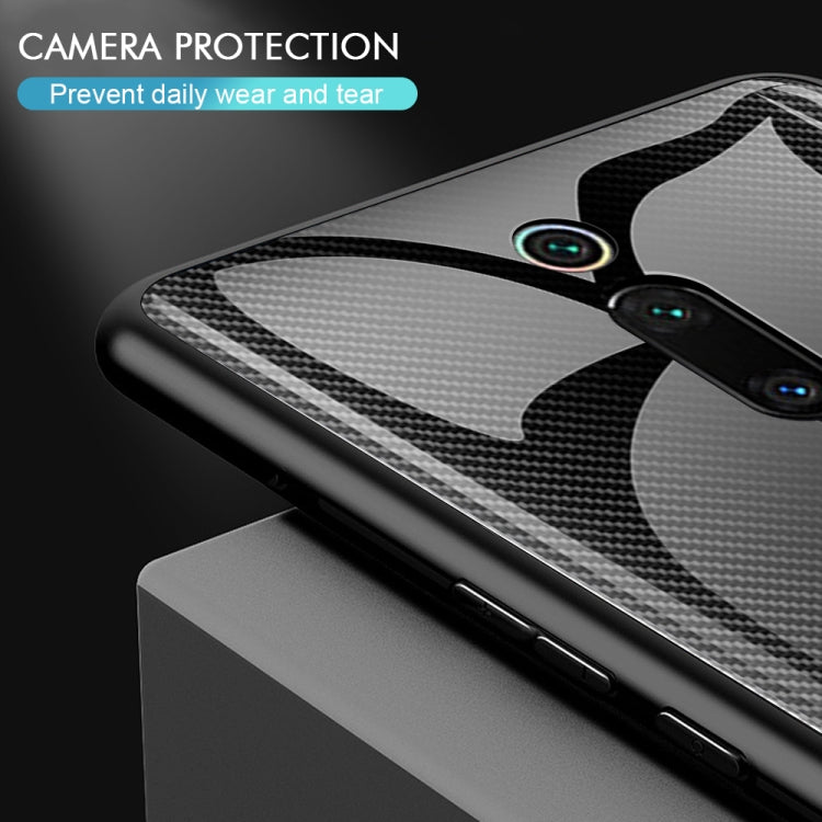 For Xiaomi Redmi K20 / K20 Pro / 9T Texture Gradient Glass Protective Case