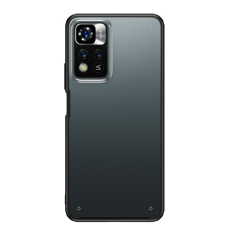 For Xiaomi Redmi Note 11 Four-corner Shockproof TPU + PC Phone Case(Black)